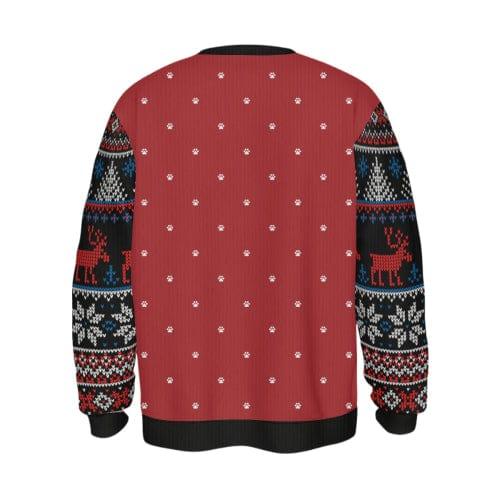 Cat Mom Dad Pattern - Personalized Custom All-Over-Print Sweatshirt - Joliny