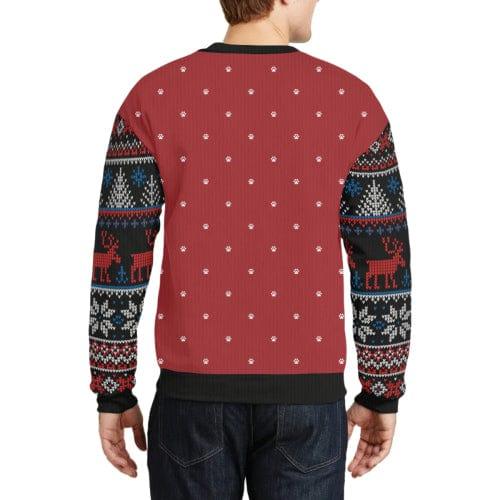 Cat Mom Dad Pattern - Personalized Custom All-Over-Print Sweatshirt - Joliny