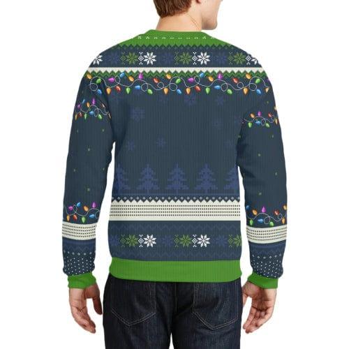 Custom Photo Happy Howlidays - Dog & Cat Personalized Custom Ugly Sweatshirt - Joliny