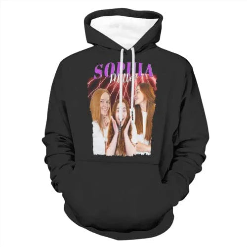 Custom Photo Positive Vibes Positive Life - Family Personalized Custom Hoodie - Joliny