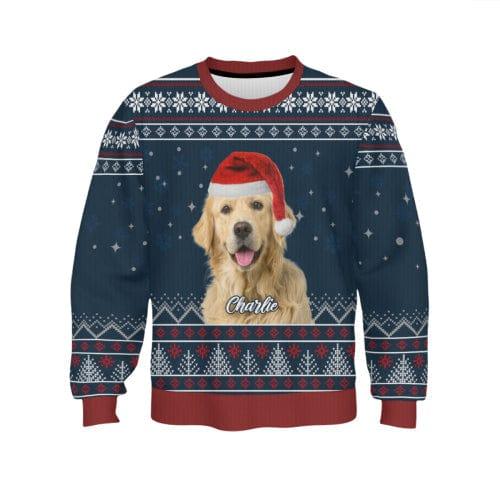 Pet Bless You This Christmas - Dog & Cat Personalized Custom Ugly Sweatshirt - Joliny