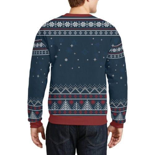 Pet Bless You This Christmas - Dog & Cat Personalized Custom Ugly Sweatshirt - Joliny