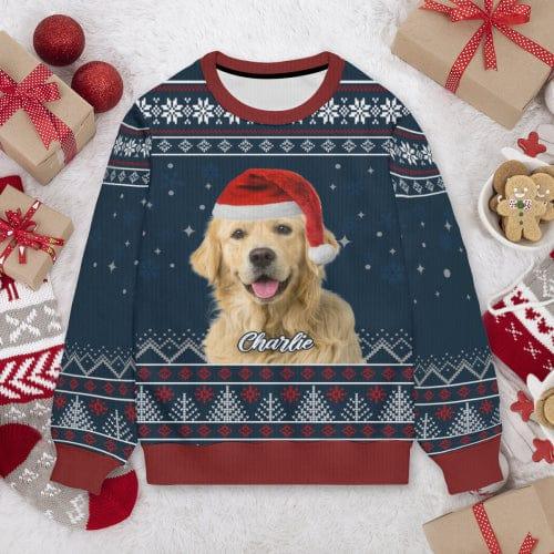 Pet Bless You This Christmas - Dog & Cat Personalized Custom Ugly Sweatshirt - Joliny