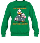 GOD SENT ME MY SMARTASS DAUGHTER-Unisex Sweatshirt