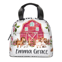 Flower Girl Farm Animal Name Custom Backpack. Back-to-School season Gift