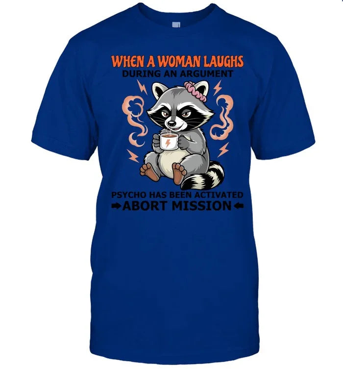 WHEN A WOMAN LAUGHS-Sweatshirt
