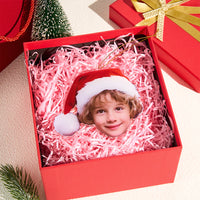 Custom Photo Personalized Head Acrylic Christmas Ornament Personalized Holiday Gift