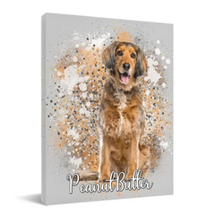 Personalized Pet Art - Canvas