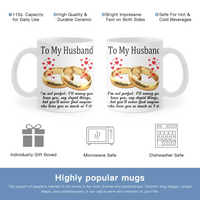 To My Husband/Wife - Personalized Color Changing Mug