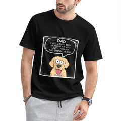 Personalized Custom Unisex T-shirt - We Will Just Keep Staring At You - Gift For Pet Owners