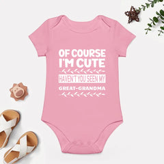 Baby Short Sleeve Onesies - My Great-Grandma