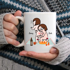 I Really Love Your Butt Personalized Mug, Funny Gift For Couple