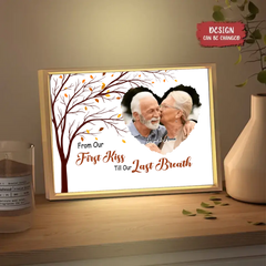 Couple Gift Frame Box - Our First Kiss Picture