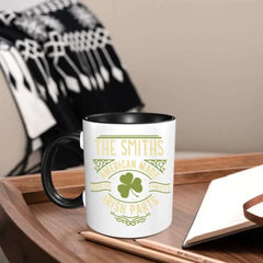 Personalized Name St. Patrick Irish Parts Blanket Mug