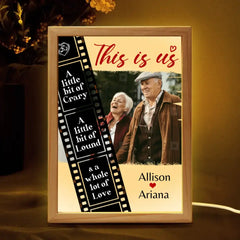 Personalized Custom Frame Box - This Is Us Picture,Couple Gift