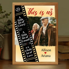 Personalized Custom Frame Box - This Is Us Picture,Couple Gift