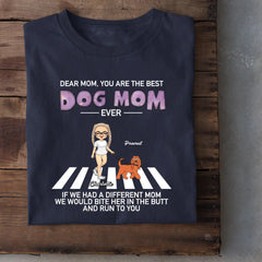 Personalized Custom T Shirt - Dogs Run To You, Gift For Dog Mom