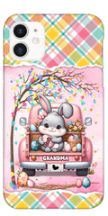 Grandma Bunny With Easter Egg Grandkids Personalized Phone case