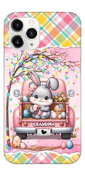 Grandma Bunny With Easter Egg Grandkids Personalized Phone case