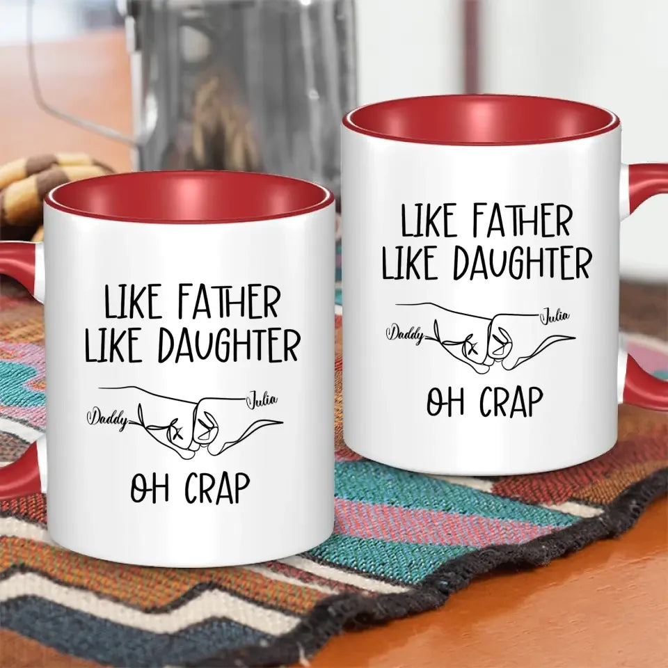 Personalized Custom Mug, Like Mother Like Son, Gift For Family - Joliny