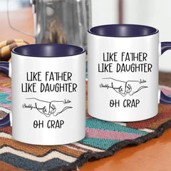 Personalized Custom Mug, Like Mother Like Son, Gift For Family