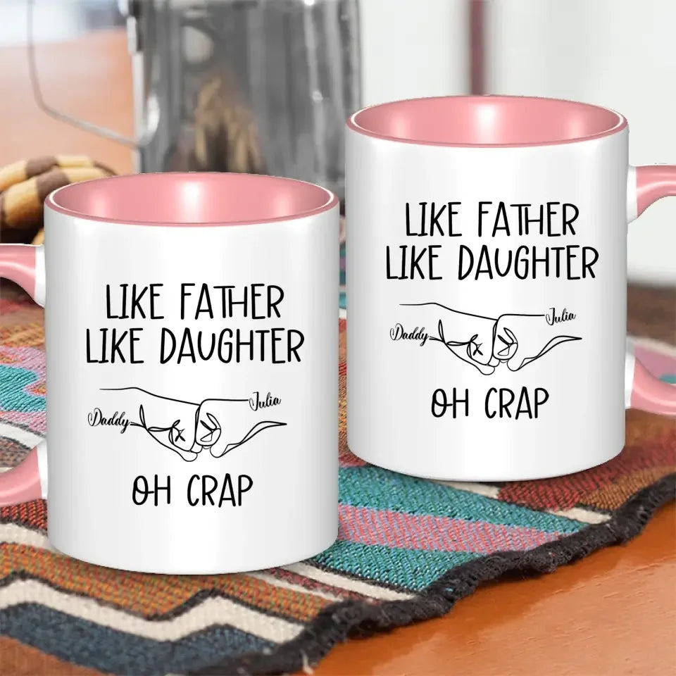 Personalized Custom Mug, Like Mother Like Son, Gift For Family - Joliny