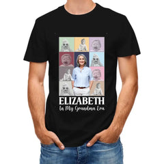 Family Personalized Custom Unisex T-shirt- Gift For Mom, Grandma, Custom Photo In My Mom Era