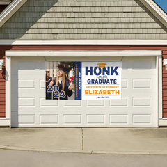 Personalized Honk Graduation Banner,You Did It