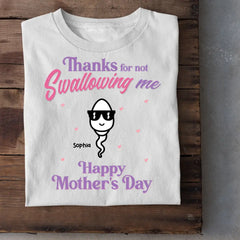 Happy Mother's Day - Family Personalized Custom Unisex T-shirt - Gift For Mom