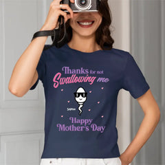 Happy Mother's Day - Family Personalized Custom Unisex T-shirt - Gift For Mom