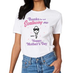 Happy Mother's Day - Family Personalized Custom Unisex T-shirt - Gift For Mom