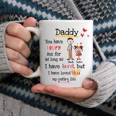 Gift For Dad I Have Loved You My Entire Life Mug