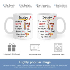 Gift For Dad I Have Loved You My Entire Life Mug