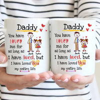 Gift For Dad I Have Loved You My Entire Life Mug