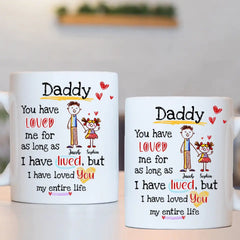 Gift For Dad I Have Loved You My Entire Life Mug