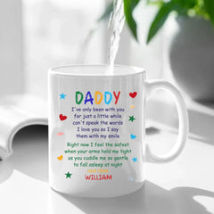 Personalized Mug Custom Photo The Best Daddy Belongs To Me - Gift For Father, Dad