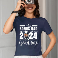 Personalized Proud Graduate Shirt, Custom Photo Cap