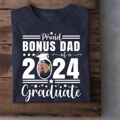 Personalized Proud Graduate Shirt, Custom Photo Cap