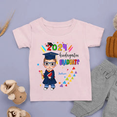 Gift For Grandkid Kindergarten Graduate Kid T Shirt