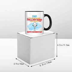 We're Glad Your Pull Out Game Weak, Personalized Funny Mug, Father's Day Gift