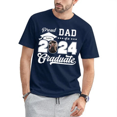 Personalized Graduation 2024 ShirtsProud Family Graduate 2024 GraduatePictureand Photo Class Of 2024 SeniorFamily Shirt copy