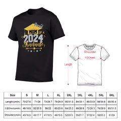 Mom Proud Mom of a Class of 2024 Graduate T Shirt