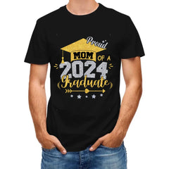 Mom Proud Mom of a Class of 2024 Graduate T Shirt