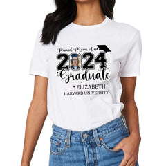 Class of 2024 Proud Mom and Dad Shirts, Graduation Gifts, Custom Photos