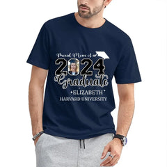 Class of 2024 Proud Mom and Dad Shirts, Graduation Gifts, Custom Photos