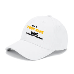 You won’t understand, customized name mesh cap baseball cap