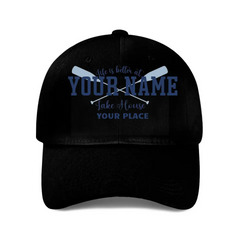 Lake view room baseball cap mesh cap