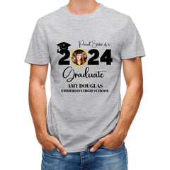 Custom Graduation Photo Shirt, Proud Mom Of A Graduate