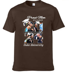 Personalized Graduation T-Shirt - Customized Name, Year and  4 Photos, Gift for Graduates