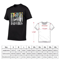 Personalized Dad Vibes Shirt-Customized Four Photos